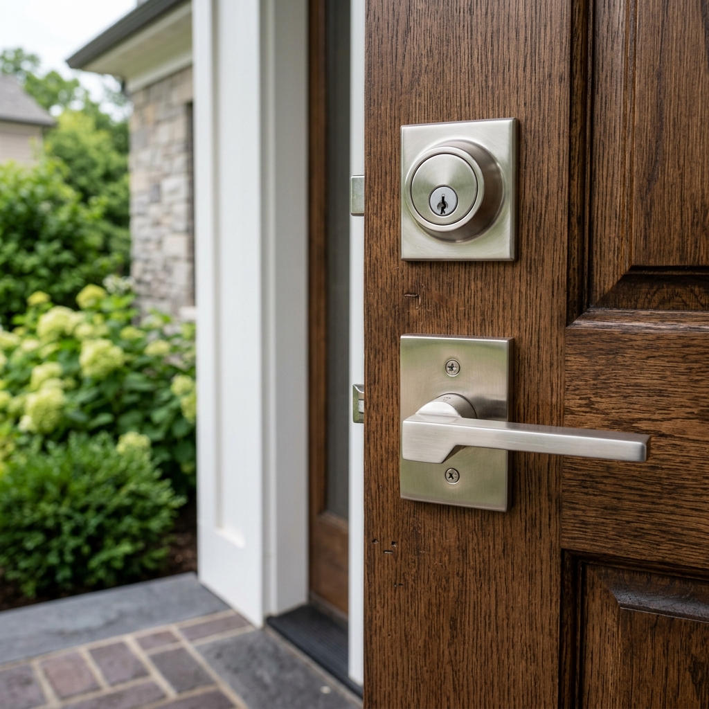High quality residential door lock hardware and deadbolt